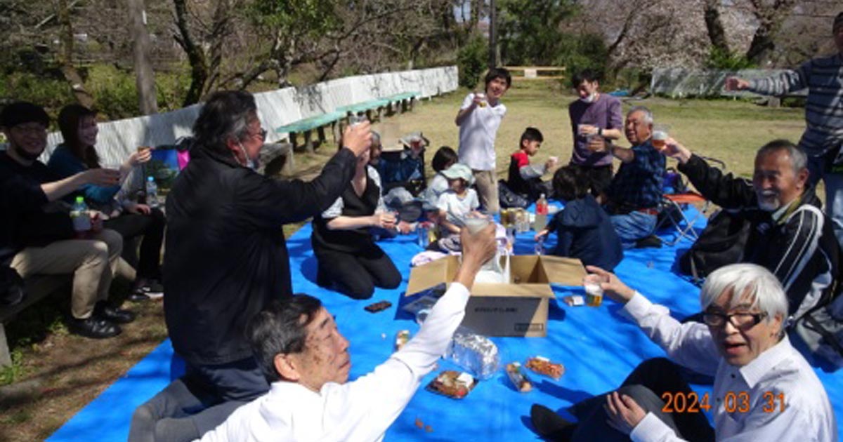 2024年お花見小田原城址公園